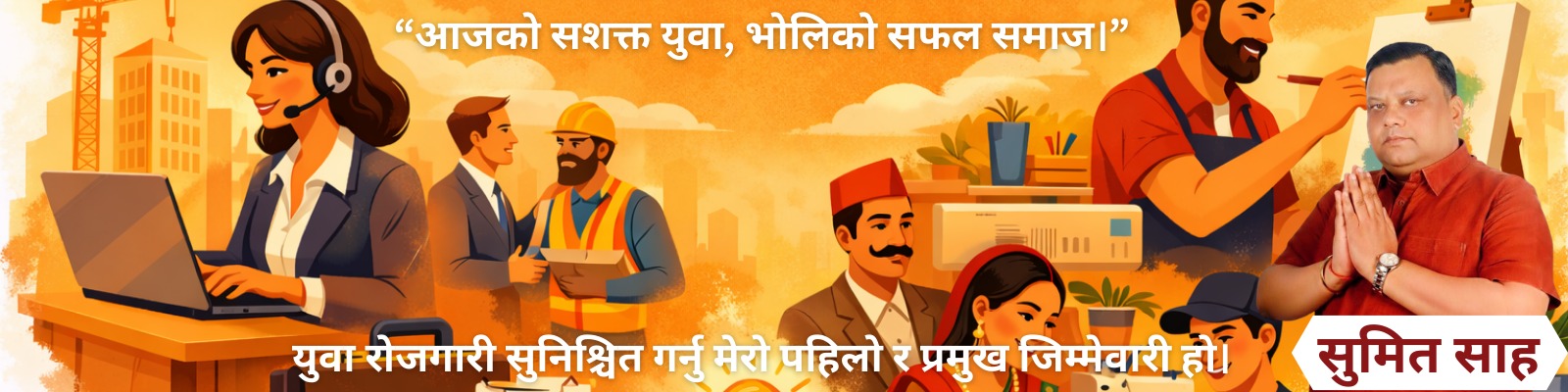 सुमित साह प्रोफाइल ब्यानर